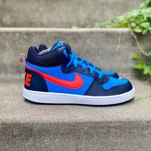Nike Court Borough Mid Obsidian